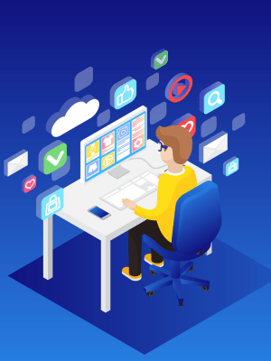 Branding Strategy Header Illustration